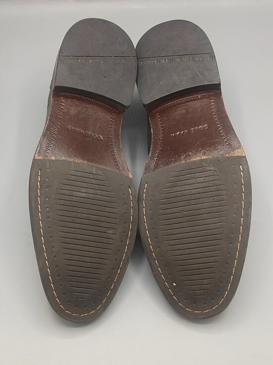 Cole Haan Men\'s Oxford Shoes 10.5 M Driftwood Gray Leather Cap Toe C25400 main image 6